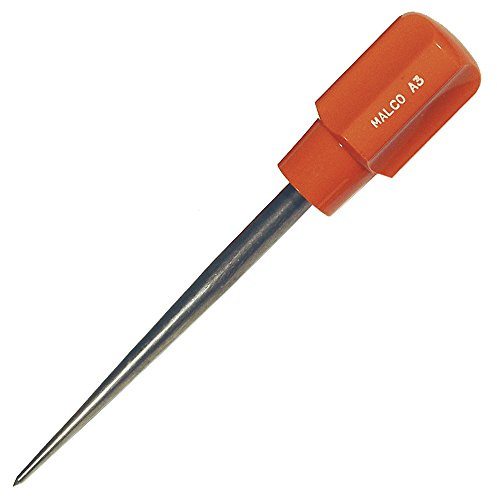 Malco A3 USA Made Large Grip Scratch Awl, 3/8