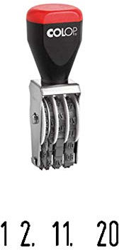 COLOP 133846 Datumstempel 03000SD, Monate in Zahlen