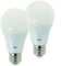 XANLITE Juego de 2 bombillas LED clásicas F60, base E27, ángulo de iluminación de 180°, equivalente a 9 W, bombilla de 60 W, bombilla blanca neutra, paquete 2EE806GCW