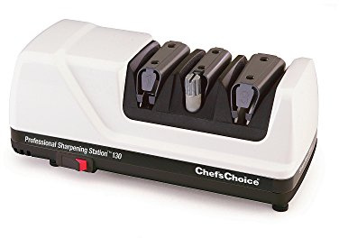 Chef's Choice Chef'sChoice 130 Poste d'affûtage Professionnel, 3 étapes, Blanc, synthétique