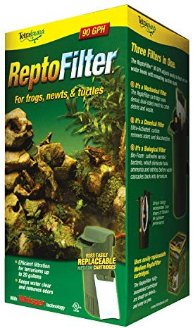 Tetra ReptoFilter, Terrarium Filtration, Keeps Water Clear