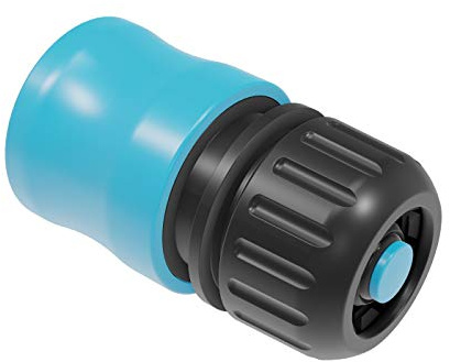 Cellfast Raccord Rapide - arrêt, raccord de Tuyau, raccord Rapide, Basic,PC/ABS-Plastique, 3 Fermetures 1/2 - 5/8, (12,5mm-15mm) 52-120