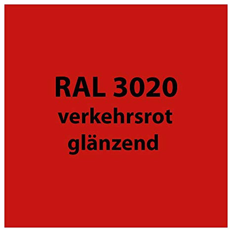 250 g Pulverlack Beschichtungspulver Pulverbeschichtung pulverbeschichten PG 2 (RAL 3020 verkehrs-rot glänzend)