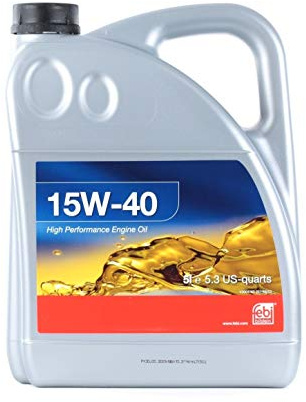 febi bilstein 32927 Motoröl SAE 15W-40, 5 Liter