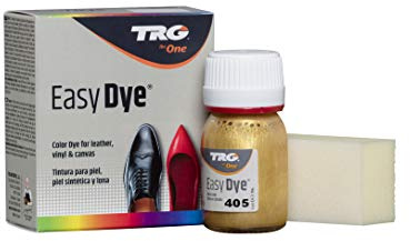 TRG The One Easy Dye, Pintura para restaurar el color del zapatos de cuero, Dorado (405 Oro), 25 ml