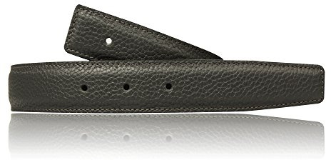 Grauer echt Leder Wendegürtel für Herren & Damen in Grau 31mm Gürtel