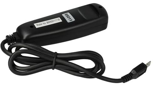 vhbw Fernauslöser Fernbedienung Kabel kompatibel mit Sony Alpha A6400, A6300, A7II, A6500, A7 Kamera, 1 m, 2-stufige Auslösefunktion