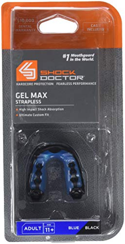 Shock 6100A Doctor Gel Max Mundschutz, Blau/Schwarz, One Size