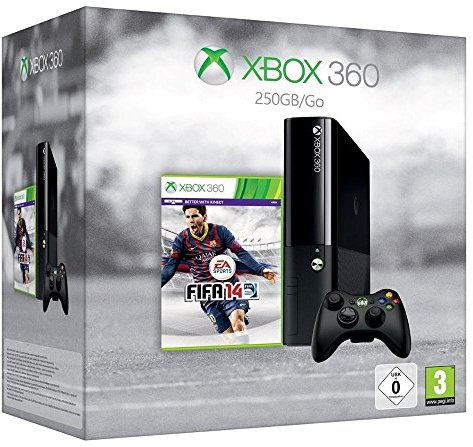 Xbox 360 - 250 GB inkl. FIFA 14