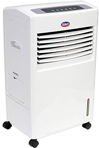 Sealey Appareil 4 en 1, rafraîchisseur d'air, radiateur, ventilateur, humidificateur et purificateur d'air