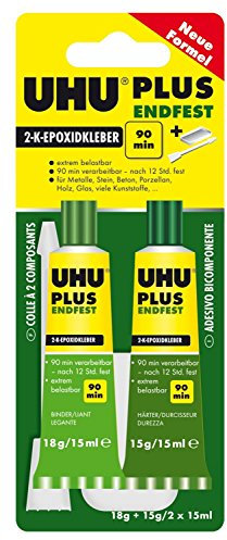 Komponentenkleber UHU® plus endfest, Inhalt 33g