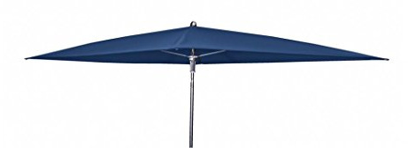 Doppler Gartenschirm Waterproof 230x190 ohne Volant, Dunkelblau