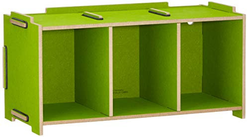 Medienbox CD (stapelbar), grasgrün von Werkhaus