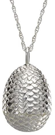 Game of Thrones drake berlock i äggform, sterlingsilver 925