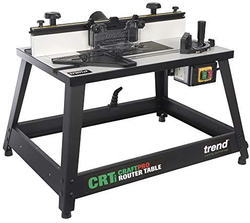 Trend Portable Benchtop Router Table with Robust Construction for Workshop & Site Use, 110V, CRT/MK3L