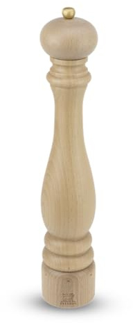 PEUGEOT - Paris u'Select 40 cm Pepper Mill - 6 Predefined Grind Settings - Zirlion Mechanism - PEFC-Certified Wood - Made in France - Natural Finish