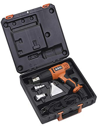 AEG - POWERTOOLS Décapeur 2000W, 90° a 600°C, coffret + 3 buses