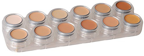 Creme Makeup-Palette V mit 12 Farben