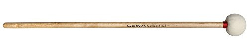 GEWA Mailloches Tambour Tête en liège avec feutre de haute qualité 35 mm Manche en bois (paire)