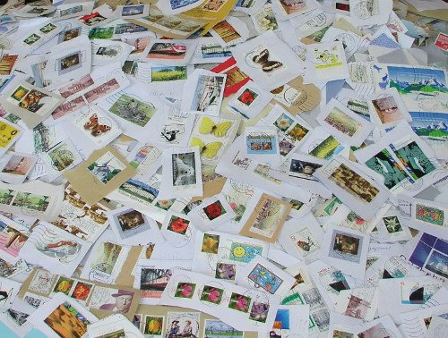Goldhahn BRD Bund 2 KILO MISSIONSKARTON - Briefmarken für Sammler