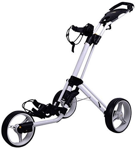 Powakaddy Twinline 4 Push Cart 2014 White White