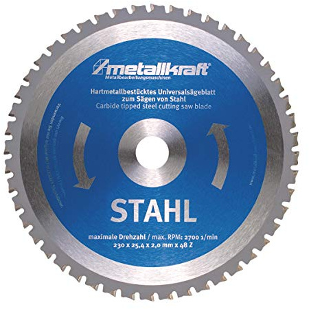 Metallkraft DISCO Ø 230 x 2.0 x 25.4 mm 48T marca