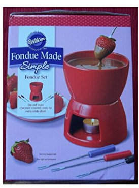 Fondue Set - Wilton (Red Set)