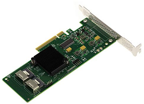 KALEA-INFORMATIQUE Carte contrôleur PCIe 2.0 SAS 6GB 8 Ports internes. Modèle OEM 9211-8i - Raid 0 1 1E 10