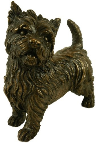 Bronze WESTIE ~ Bronzed West Highland Terrier Dog Sculpture by Bronze Sculptures