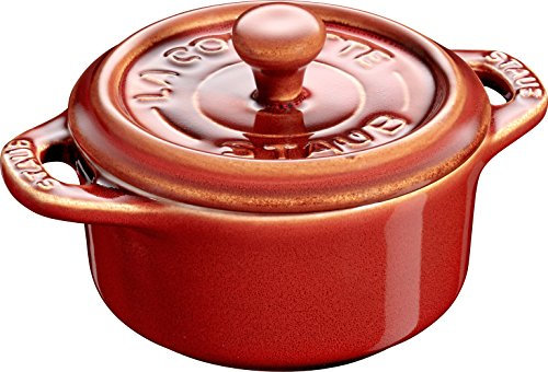 STAUB Mini Cocotte Redondo 10cm Cobre Antiguo
