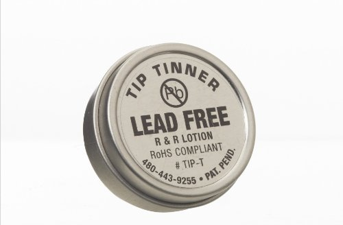 I.C. Tip Tinner for Soldering Tip Restoration, Lead-Free, Removes Oxidation and Contaminants, Applies Premium Tin Layer, ESD-Safe, RoHS Compliant, Non-Corrosive, 0.5 Can