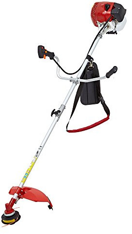 Trueshopping Profi-Trimmer, Rasentrimmer, 2-Takt Modell mit Benzinmotor 68CC 3KW 4 HP