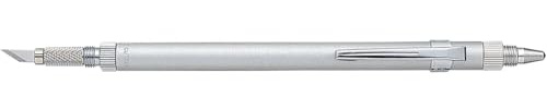 NT Cutter Aluminiumhalter Kunstmesser mit Nadelspitze und Polierer, 1 Messer (D-1000P)