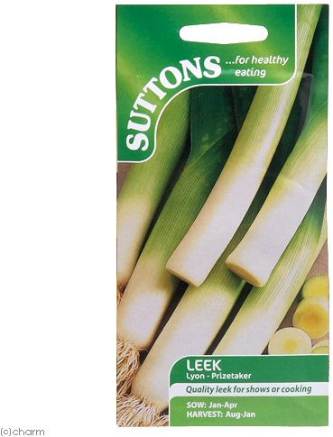 Suttons Seeds 167177 Leek Lyon Prizetaker Seed