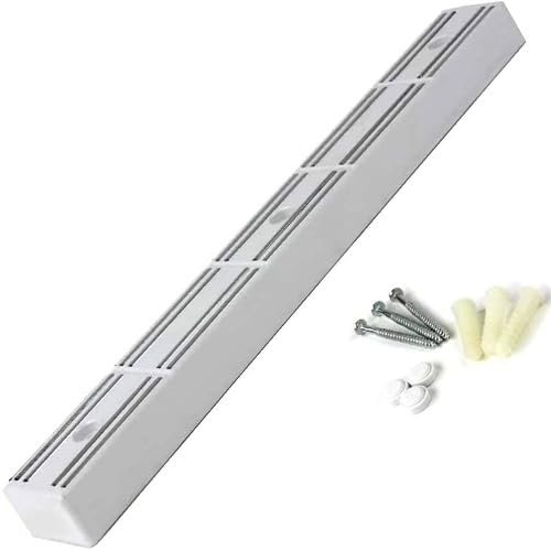 Magnetische Messerleiste Magnetleiste 360 mm weiß Werkzeughalter schraubbar