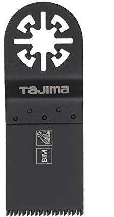 Tajima Accessorio per sega (lama per sega multiuso per legno, plastica, 34 mm, dentatura giapponese bi-metallo), MBMJ34