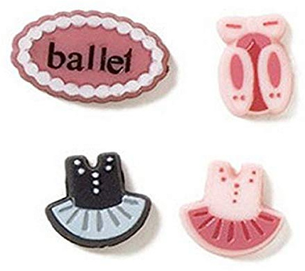Karen Foster Design Scrapbooking Keepsake Brads, Ballet