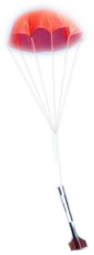 Raketenmodellbau Klima Fallschirm im Durchmesser 45 cm