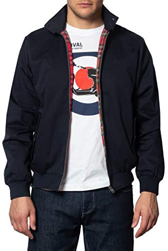 Merc of London - Giubbotto, Uomo, Blu (Bleu (Navy)), M
