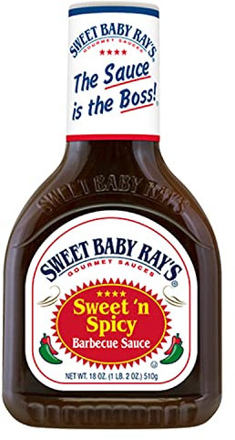 American Sweet Baby Ray's Sweet 'n Spicy Barbeque Sauce 510g