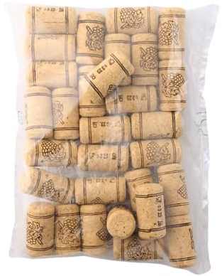 FastRack Bag of 30, 9 Premium Straight Wine Corks for Wine Bottles - 15/16 x 1-3/4 - Beige, Wine Bottle Cork Stoppers, Replacement Corks for Wine Beer Bottles