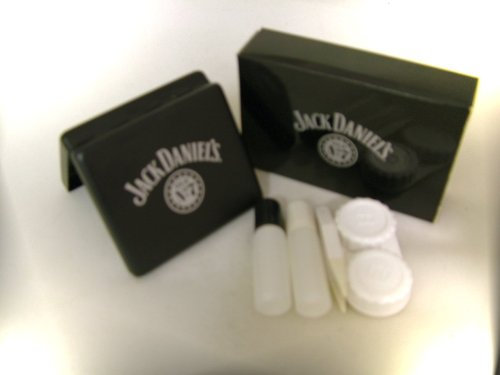 Jack Daniels Black Contact Lens Case