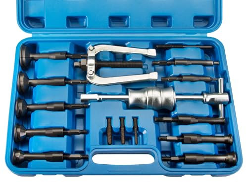 15 tlg. Innenlager Grundloch Abzieher Satz mit Zweiarm Auszieher Werkzeug Lager