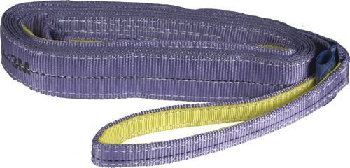 Hebeband 1000 kg, violett, Länge 3 m, Breite 5 cm.