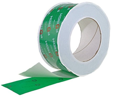 Förch -Nastro adesivo 25 lfm impermeabile al vapore, colore verde