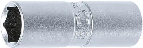 BGS 2472 | Vaso para bujías hexagonal | cuadrado interno | 12,5 mm (1/2) | 16 mm