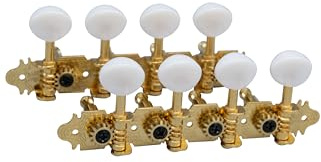 Golden Gate M-123 A-Model Mandolin Tuners - 2 Planks (4+4) - Gold