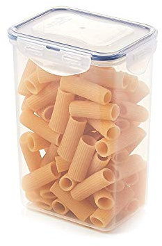 Lock & Lock Contenitore rettangolare HPL809 - Trasparente/Blu, 1,3 L