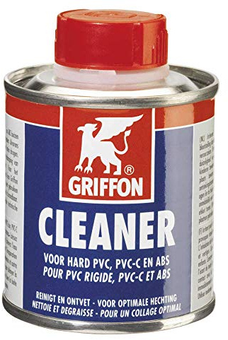 Unbekannt Griffon Cleaner PVC, PVC-C & ABS (125 ml)/ Reinigungsmittel zur Reinigung und Entfettung zu verklebender Rohre, Muffen und Fittings