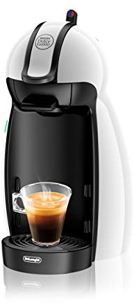 De'Longhi EDG 100.W | NESCAFÉ Dolce Gusto Piccolo | Kapsel Kaffeemaschine |15 bar Pumpendruck für samtige Crema | Manuelle Wasserdosierung | 0,6 l Wassertank | Farbe Weiß
